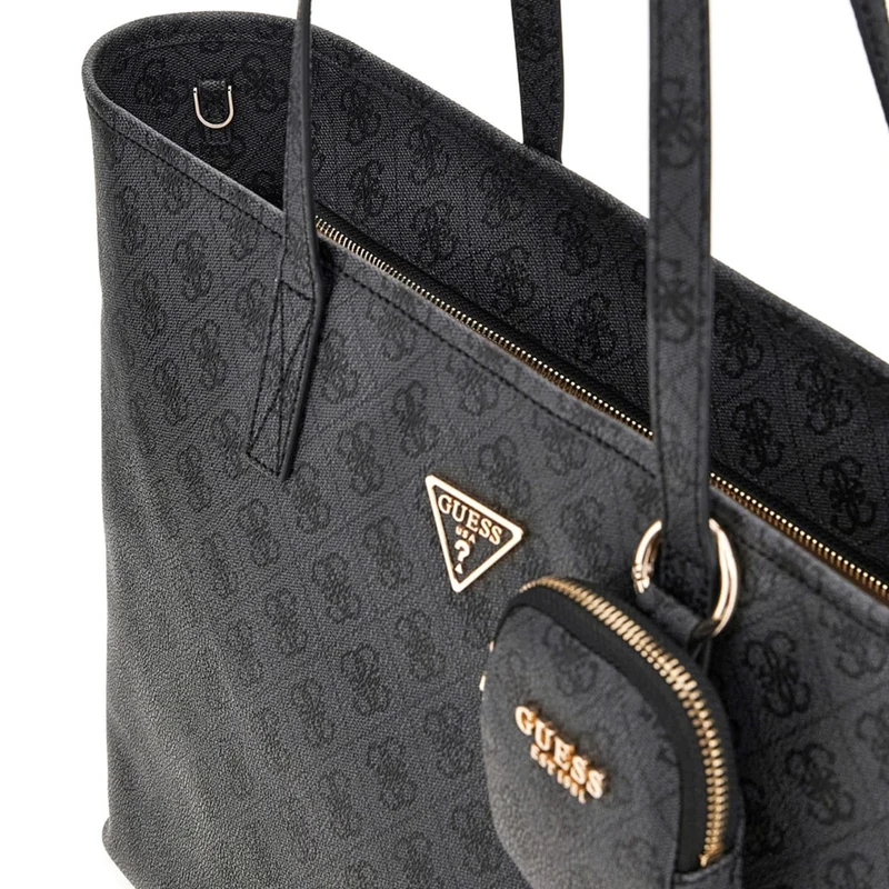Guess Power Play Coal Logo Large Tech Tote Bag HWSL71-24240-CLO
