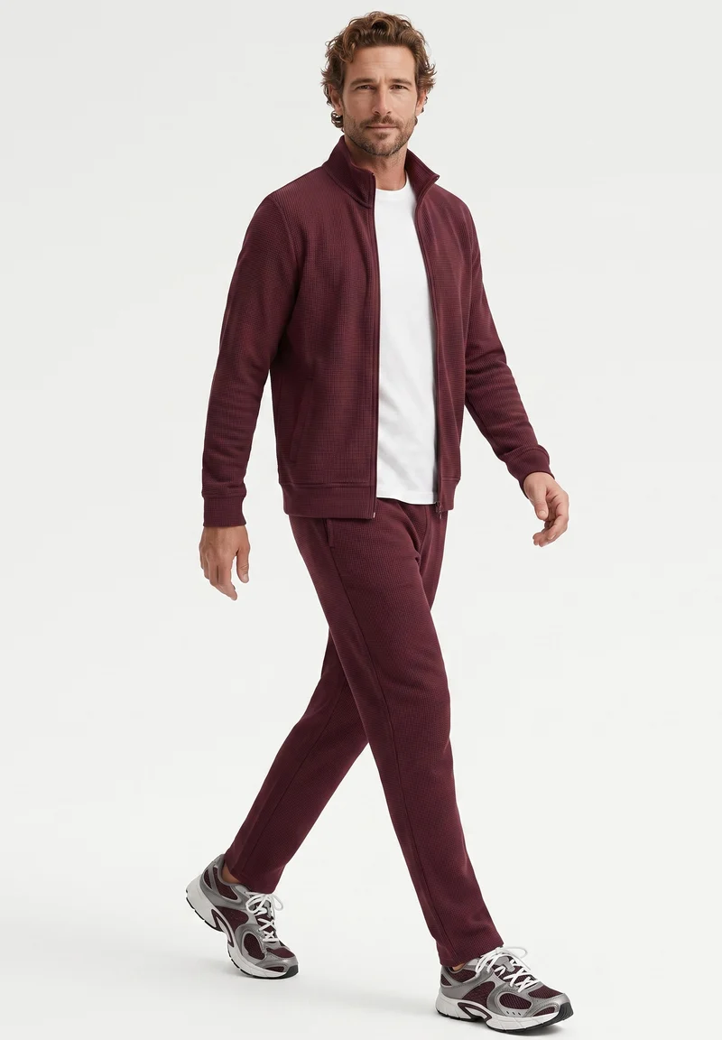 JORRIN | Waffel-Jacke aus Bio-Baumwolle & recyceltem Polyester