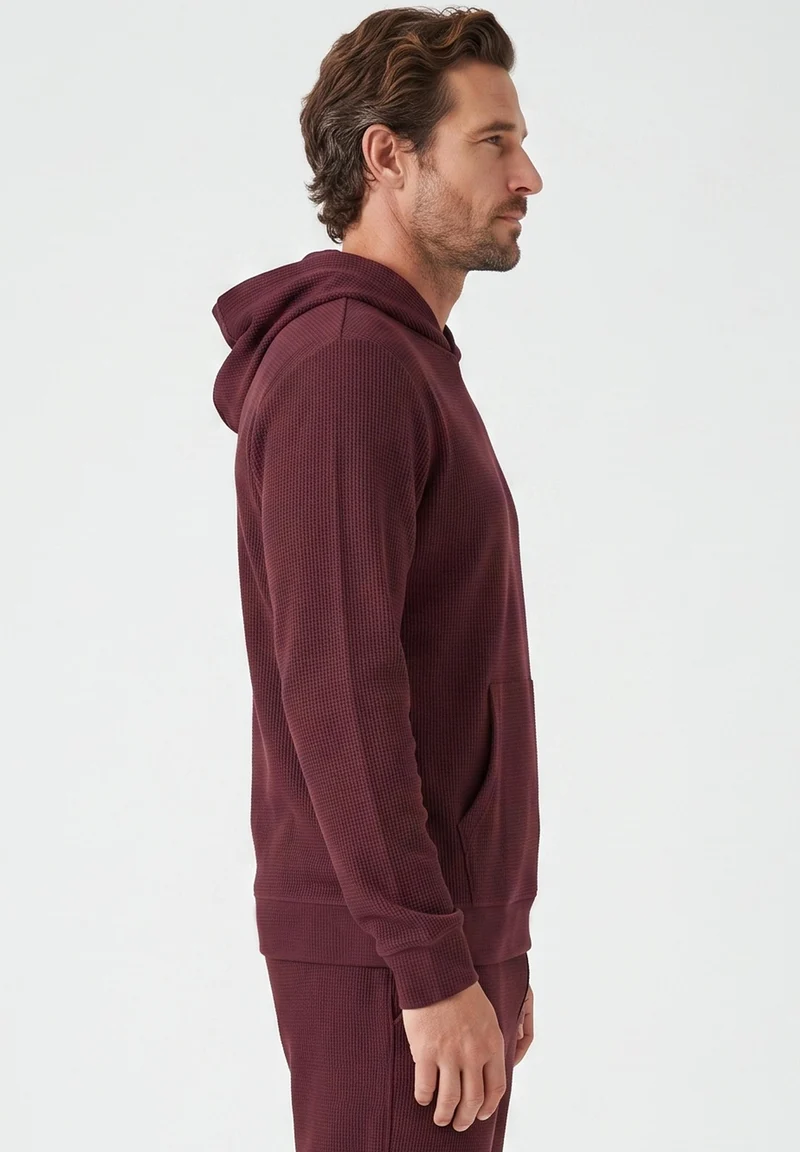 HECTORR | Waffel Hoodie aus Bio-Baumwolle & recyceltem Polyester