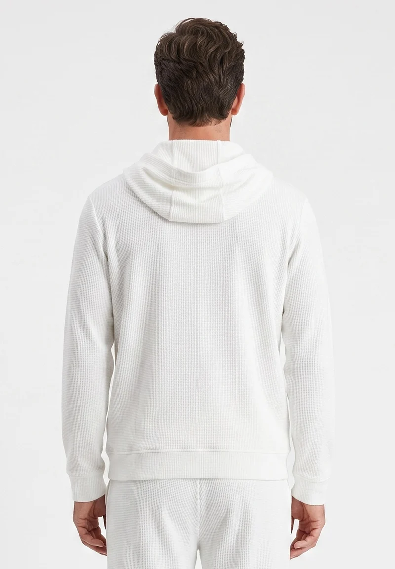 HECTORR | Waffel Hoodie aus Bio-Baumwolle & recyceltem Polyester