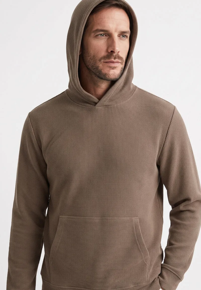HECTORR | Waffel Hoodie aus Bio-Baumwolle & recyceltem Polyester