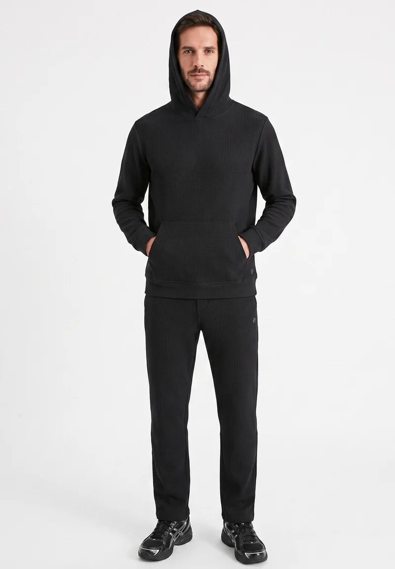 HECTORR | Waffel Hoodie aus Bio-Baumwolle & recyceltem Polyester