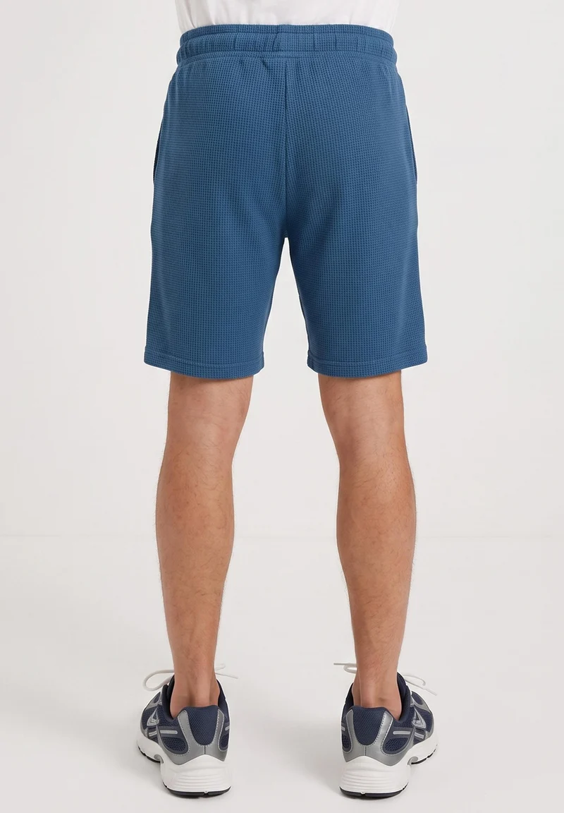 STEVVEN | Waffel-Shorts aus Bio-Baumwolle & recyceltem Polyester
