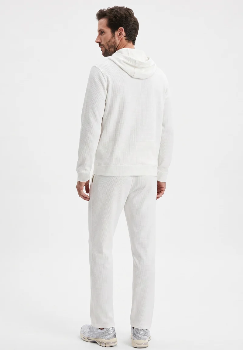 POZZAN | Waffel Jogginghose aus Bio-Baumwolle & recyceltem Polyester