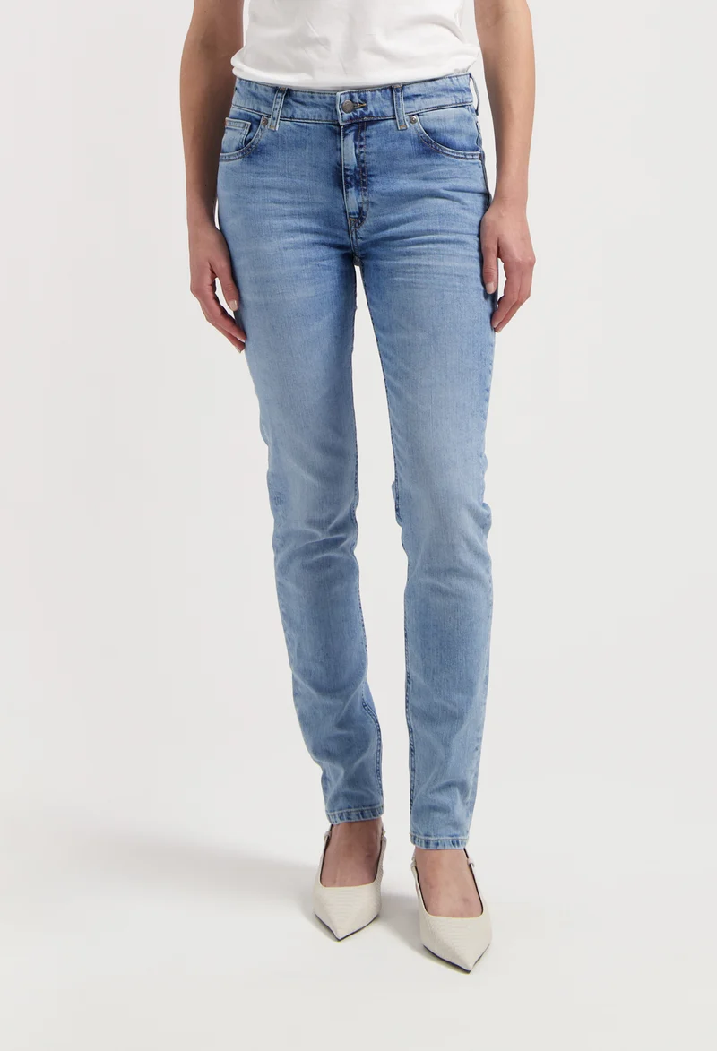 Skyler Mid Skinny - Original Stone