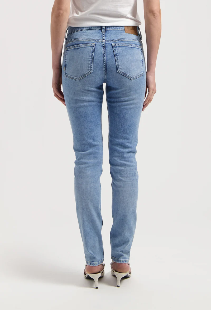 Skyler Mid Skinny - Original Stone