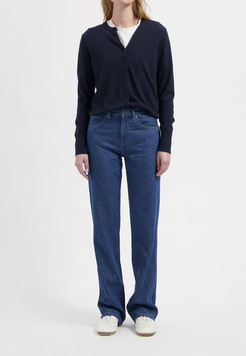 Jamie Mid Loose Flow - Stone Indigo