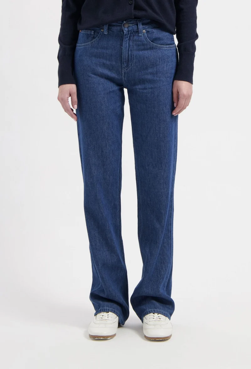 Jamie Mid Loose Flow - Stone Indigo