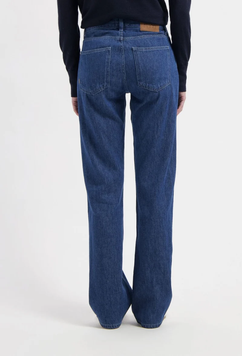 Jamie Mid Loose Flow - Stone Indigo