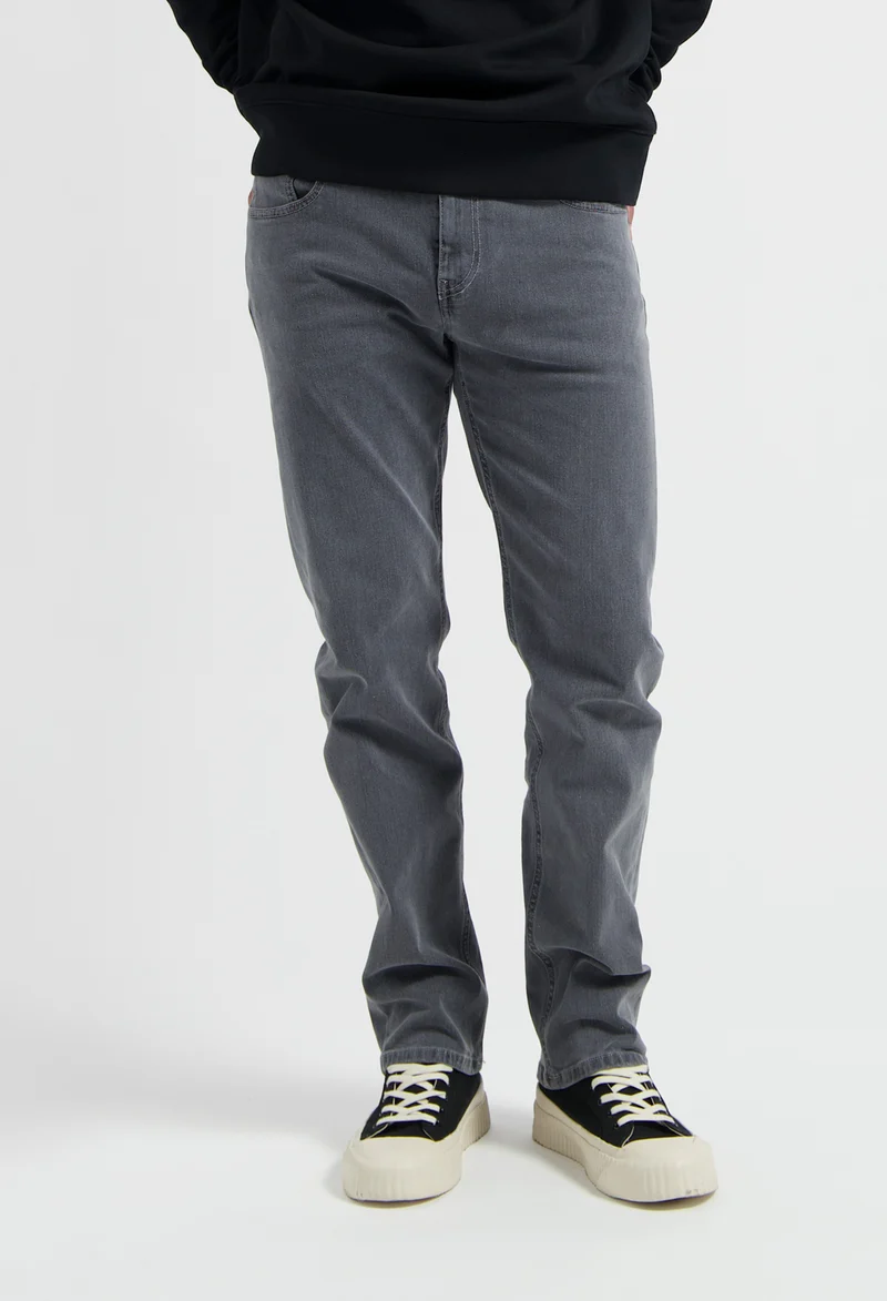 Bryce Mid Straight - Light Grey