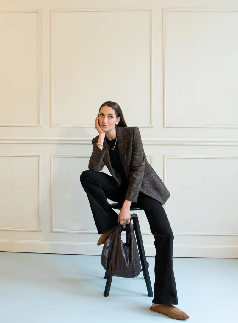 Isy High Flared - Stone Black