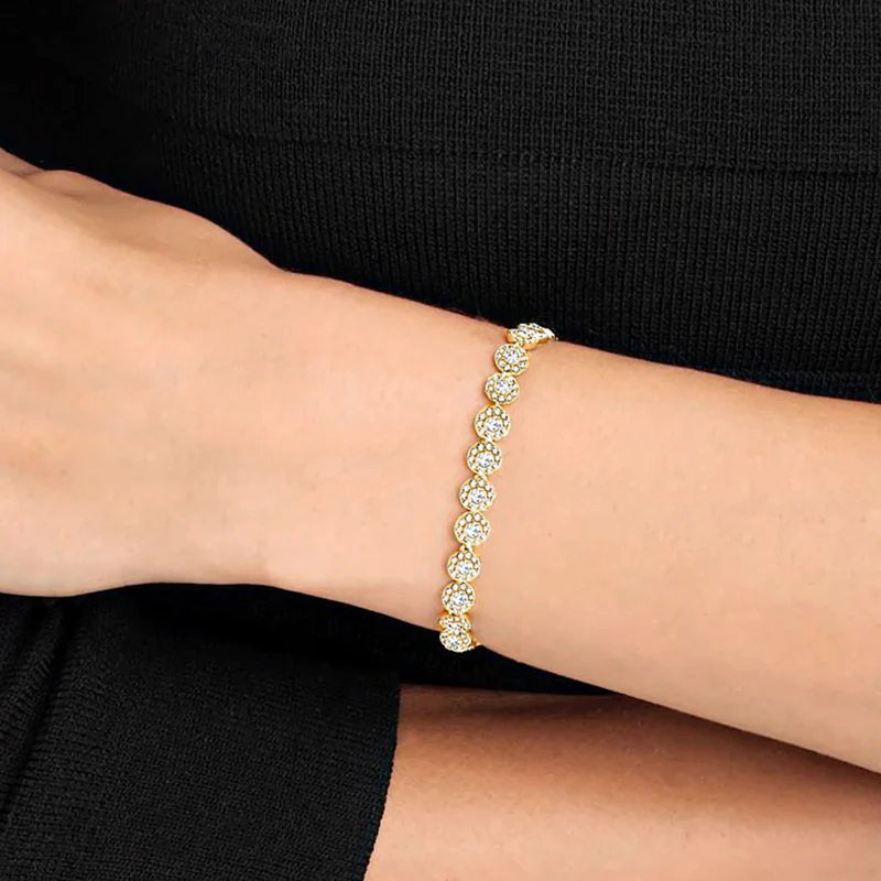 Swarovski damen Armband Gold 5505469