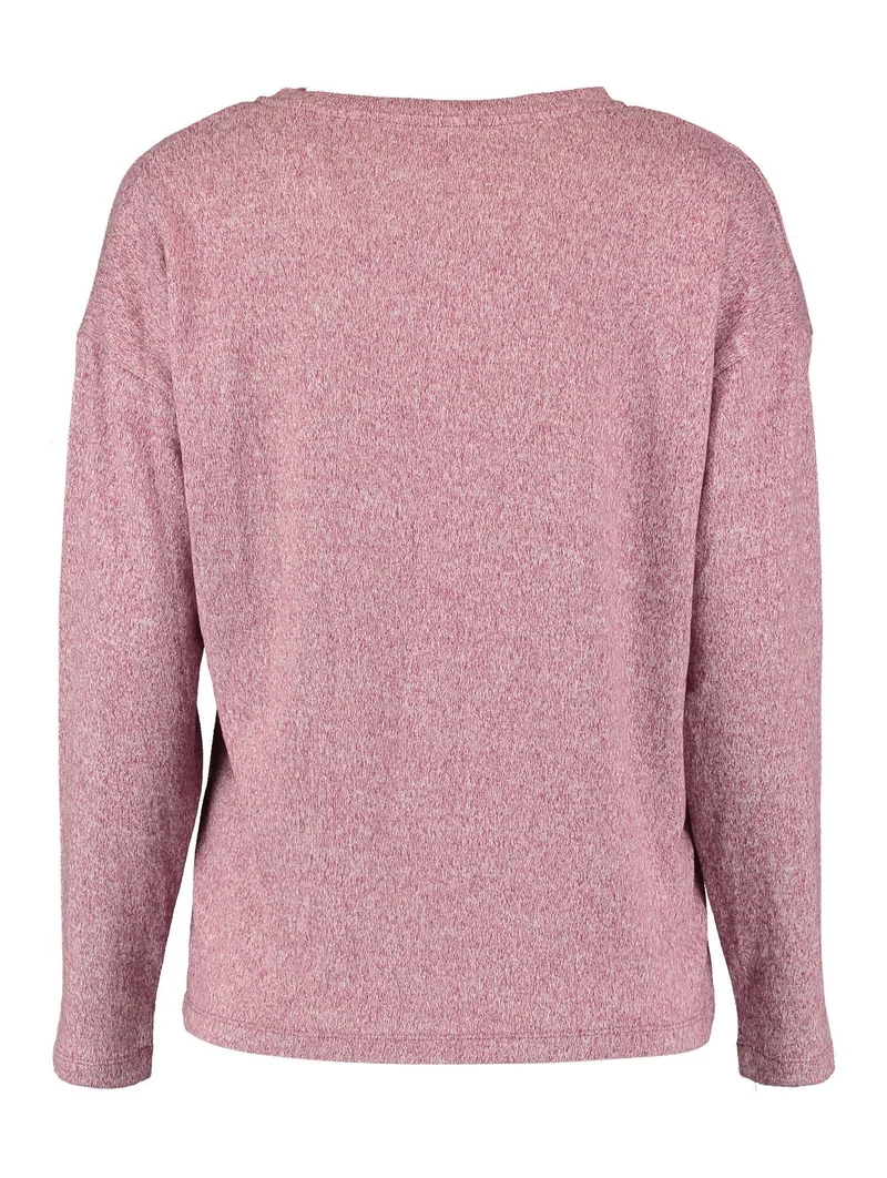 Hailys Damen Shirt mit V-Ausschnitt