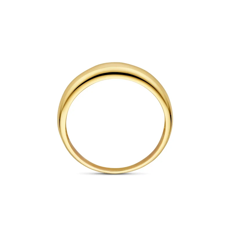 Beloro Jewels Della Spiga Dome 9 karat gold ring BO330040-54