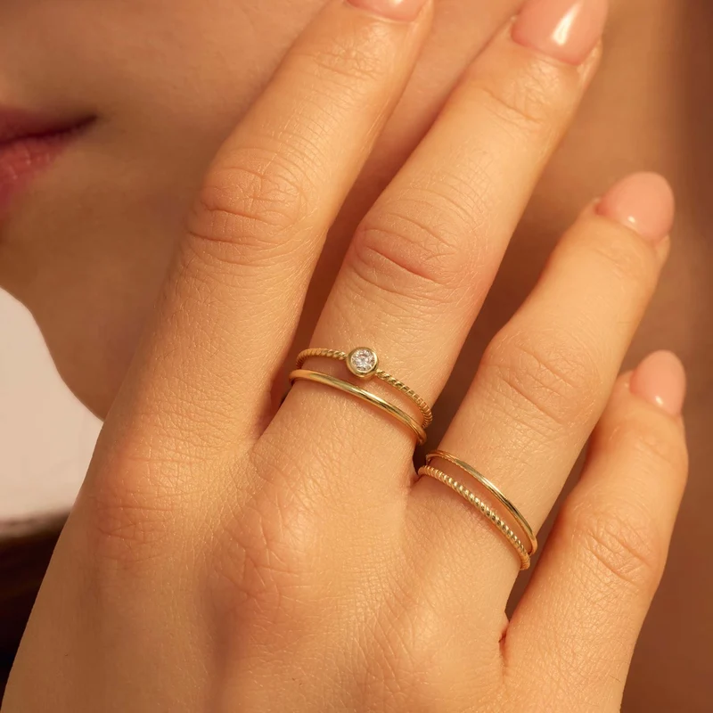 Beloro Jewels La Rinascente Elena 9 karat gold ring BO330044-56