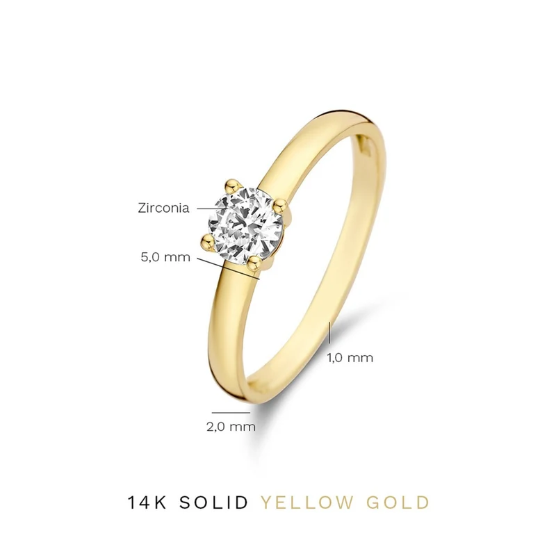 Isabel Bernard Le Marais Soleil 14 Karat | Gold Ring IB330068-50