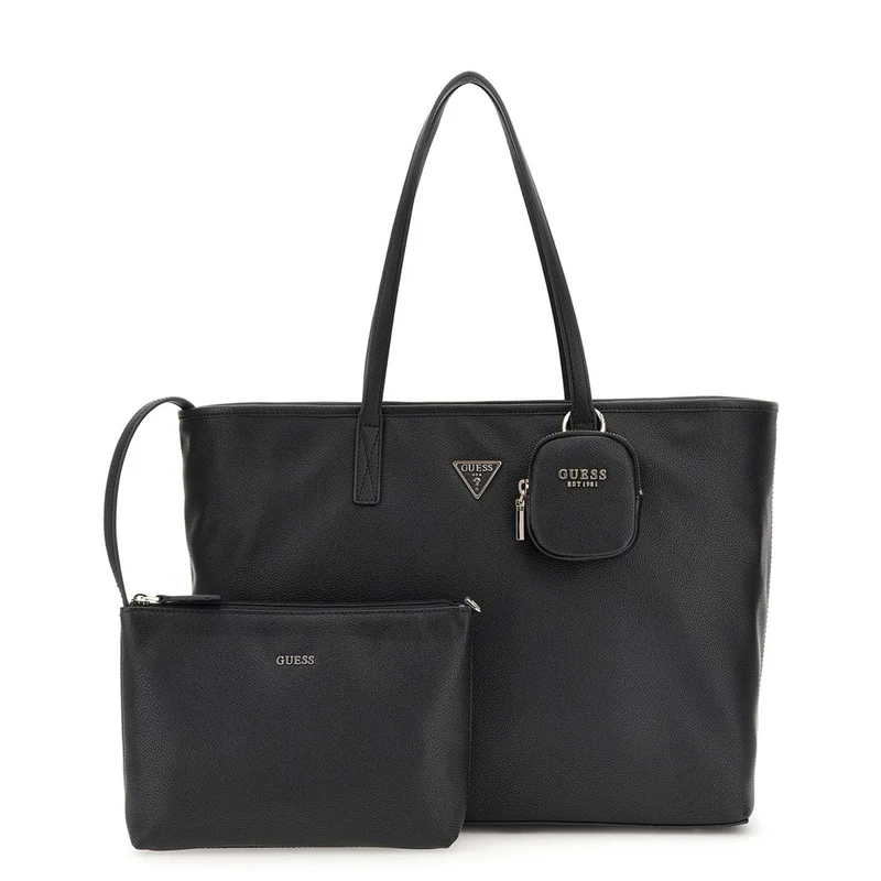 Guess Power Play Black Large Tech Tote Bag HWBG71-24240-BLA
