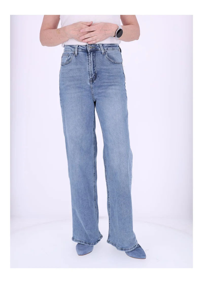 Splash of Color Jeans Damen weites Bein