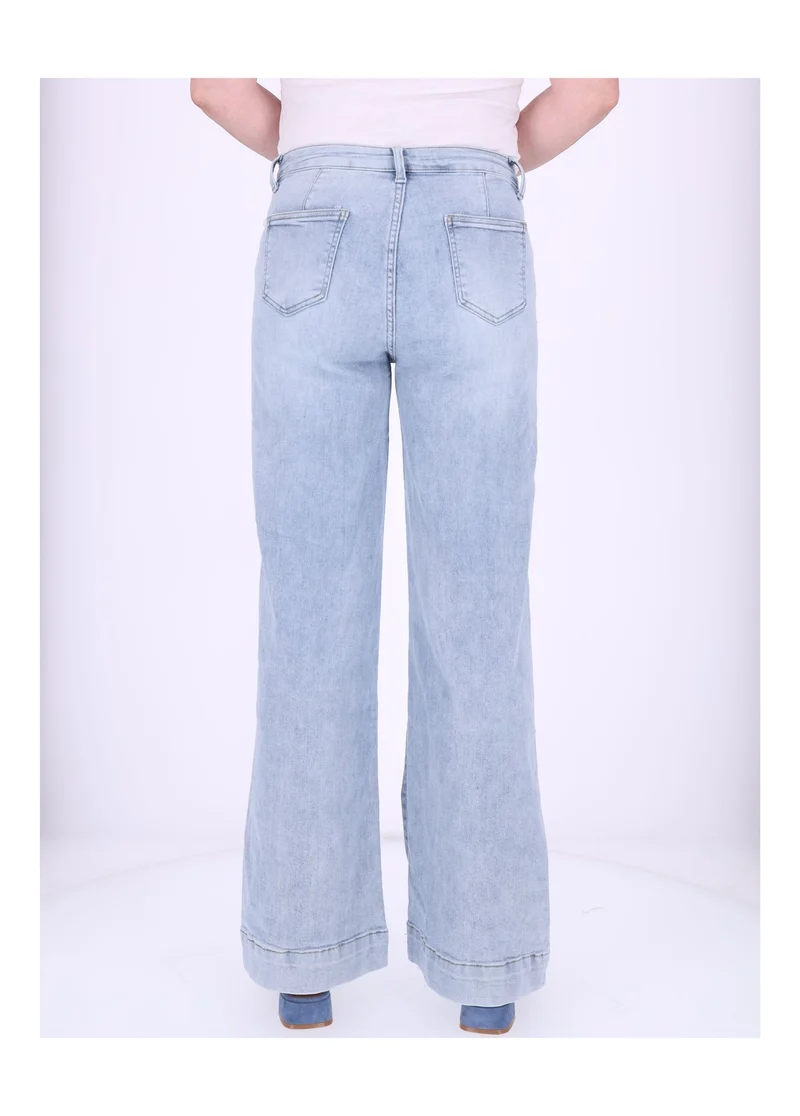 Splash of Color Jeans weites Bein Damen