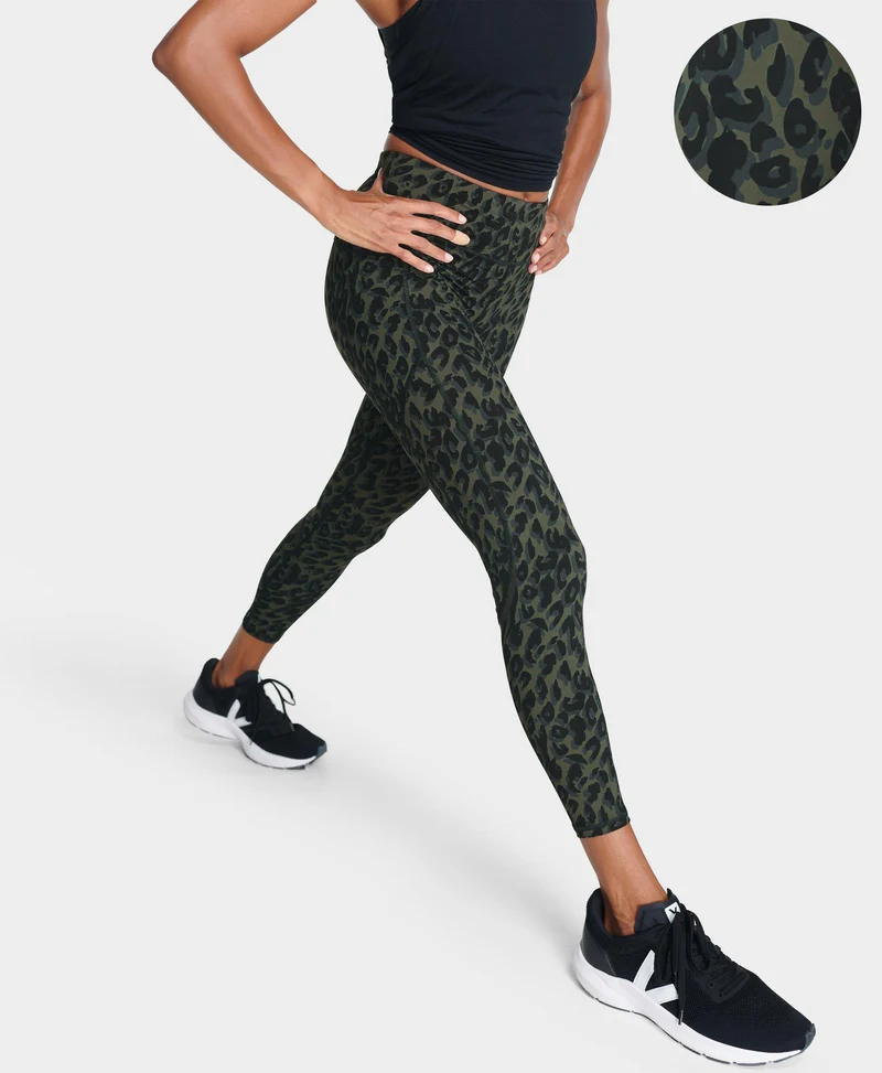 High-Waisted 7/8 Running Leggings