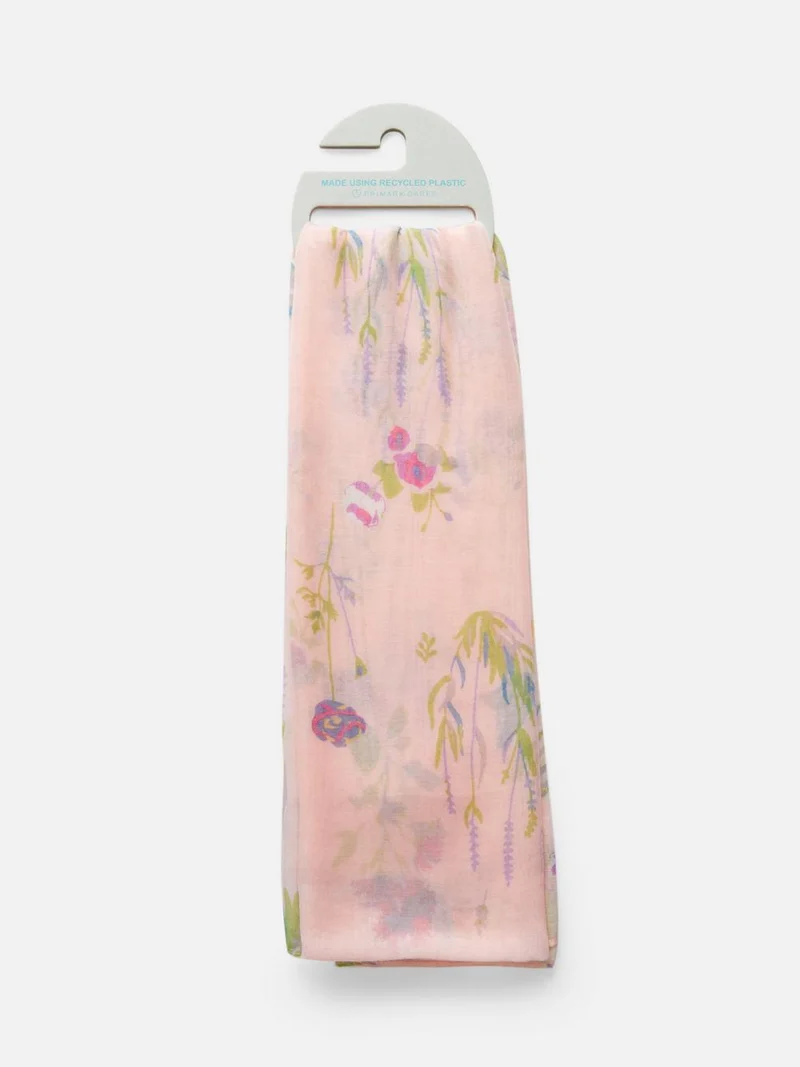 Printed Chiffon Scarf