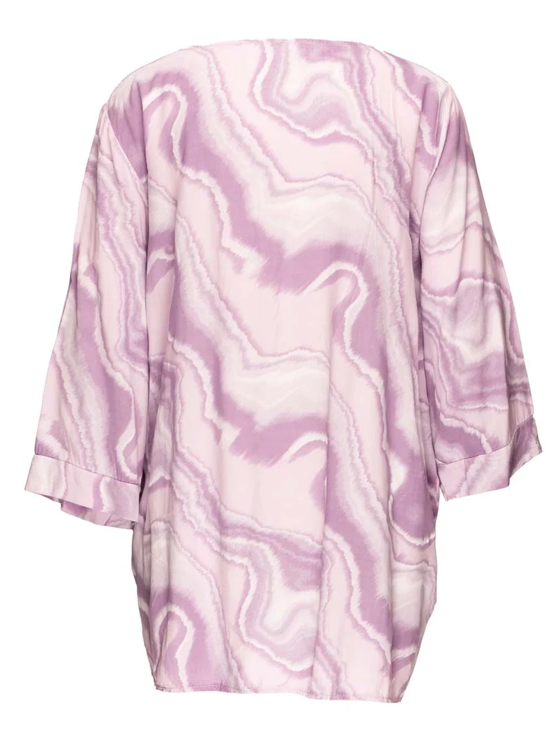 Splash of Color Batik Shirt Damen
