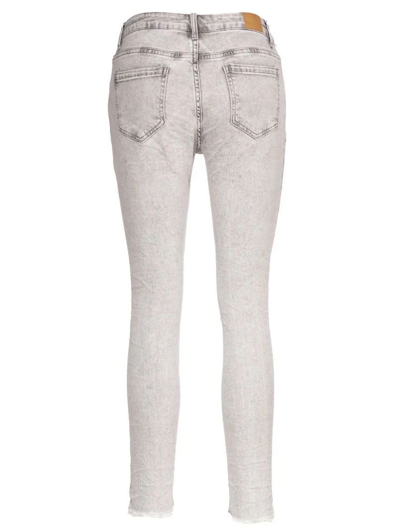 Splash of Color Cropped Jeans Damen