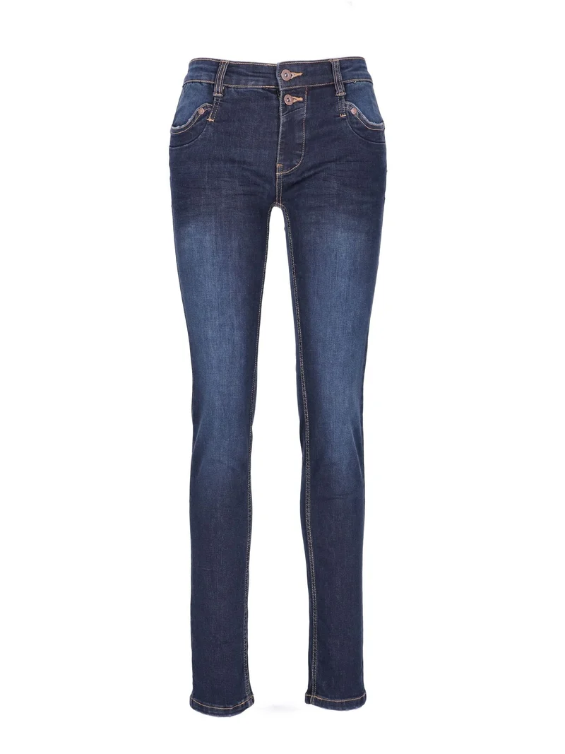 Splash of Color Skinny Jeans Damen
