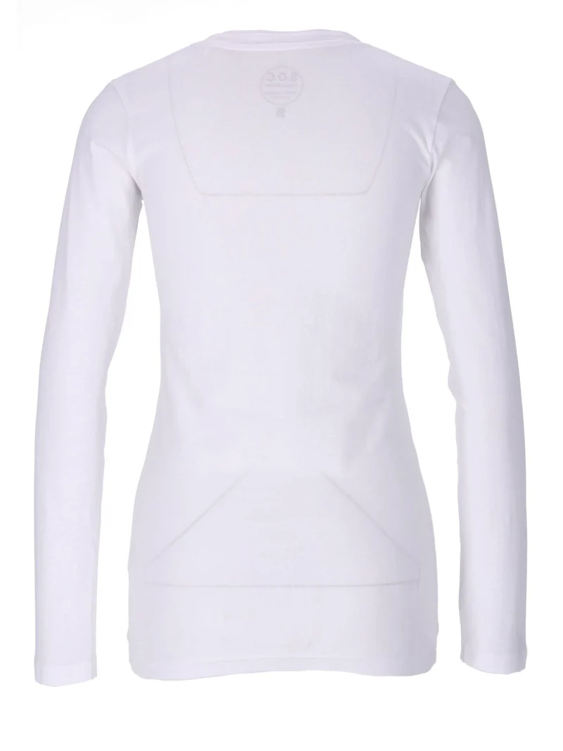 Langarmshirt Raffung - Splash of Color