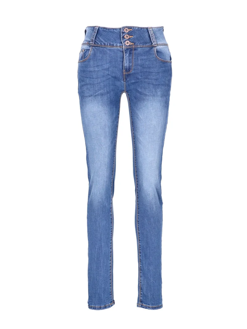 Splash of Color High Waist Jeans