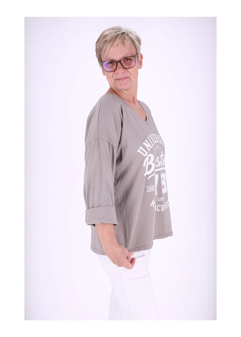 Damen Shirt mit Print - Splash of Color