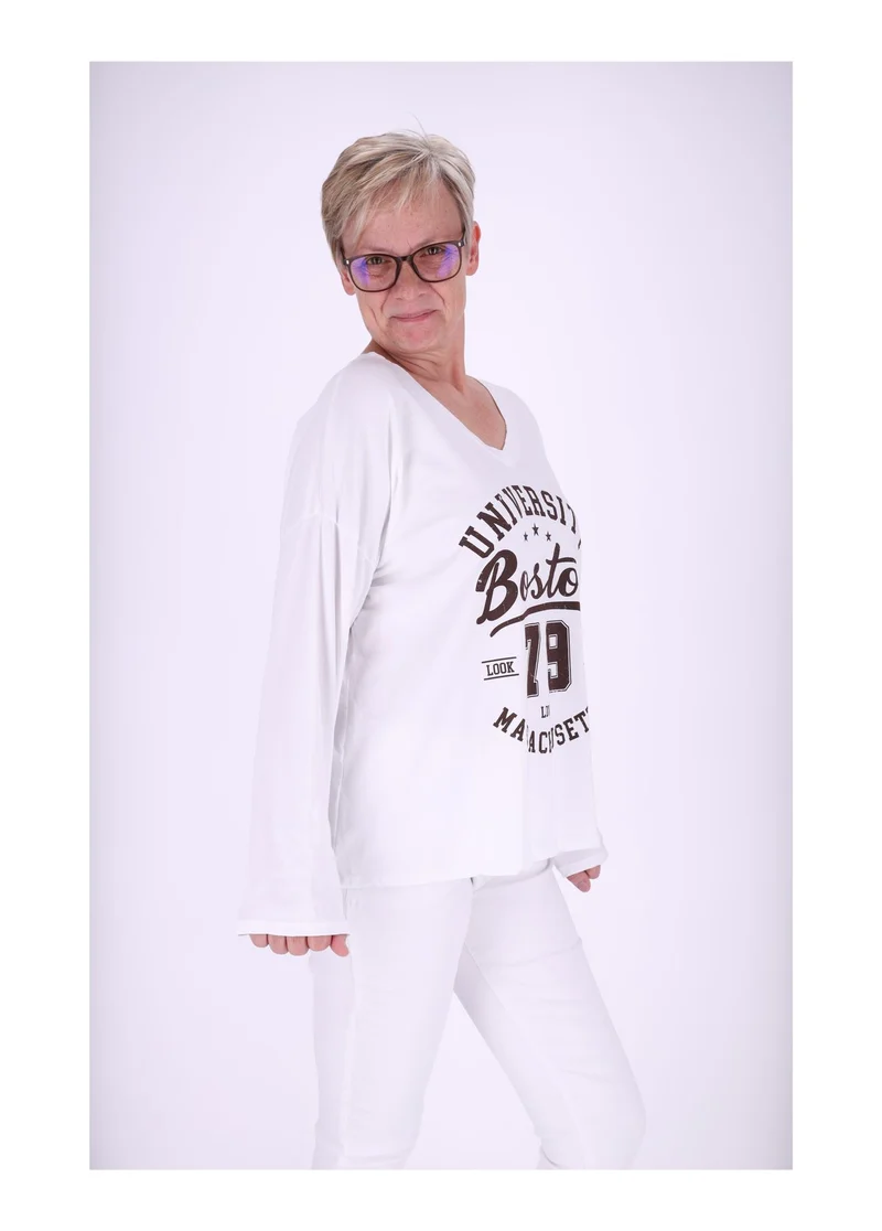Damen Shirt mit Print - Splash of Color