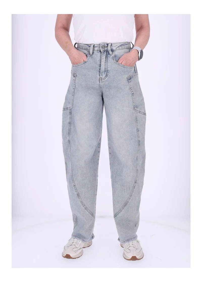 Splash of Color Jeans Damen weites Bein