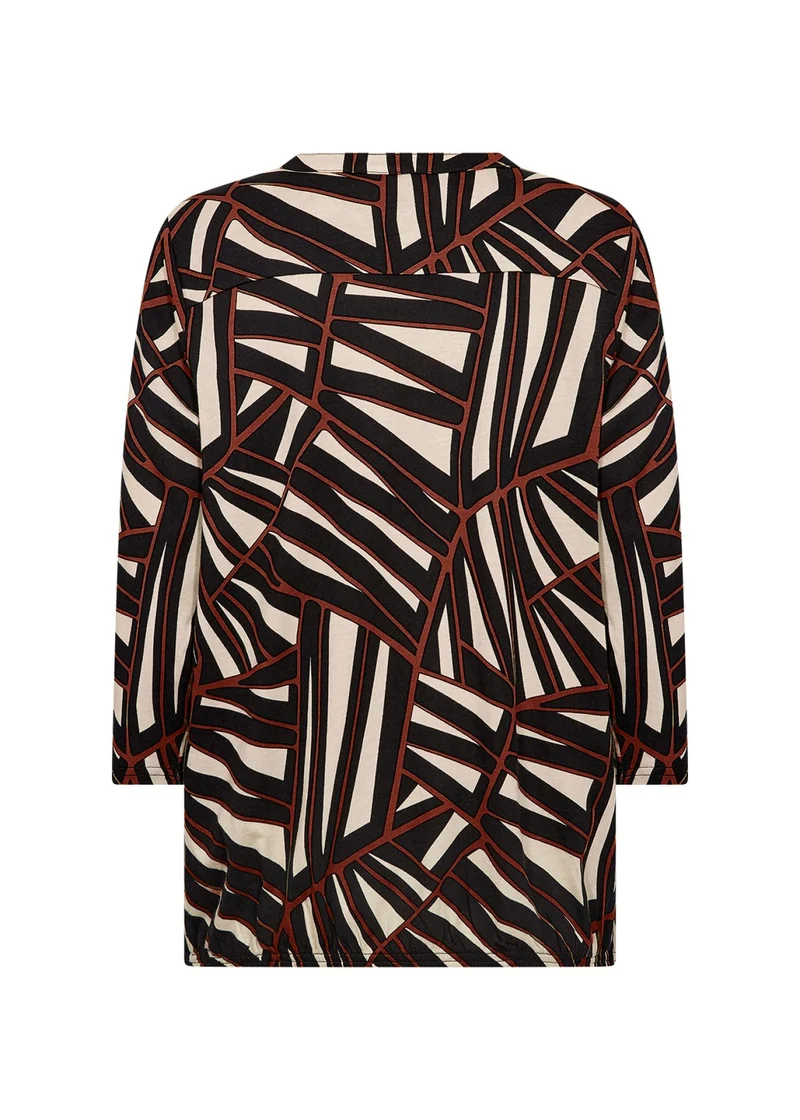 Soyaconcept Damen Bluse aus Baumwolle