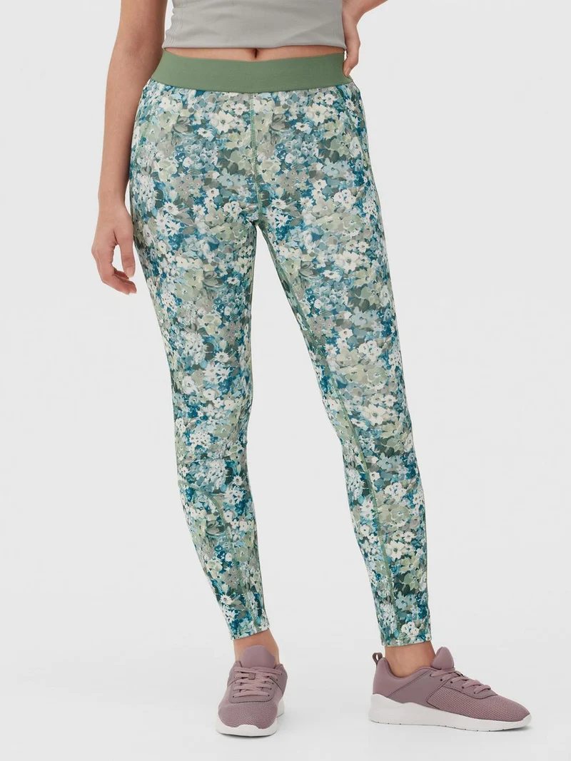 Floral Print Performance Leggings