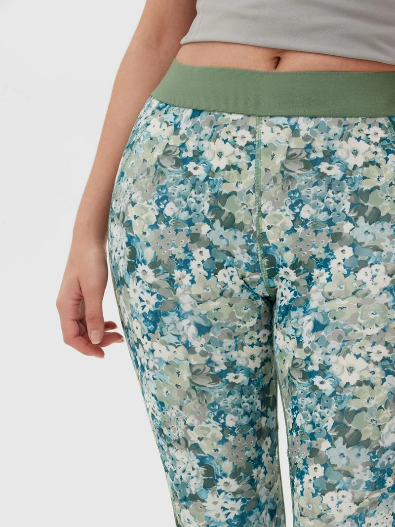 Floral Print Performance Leggings