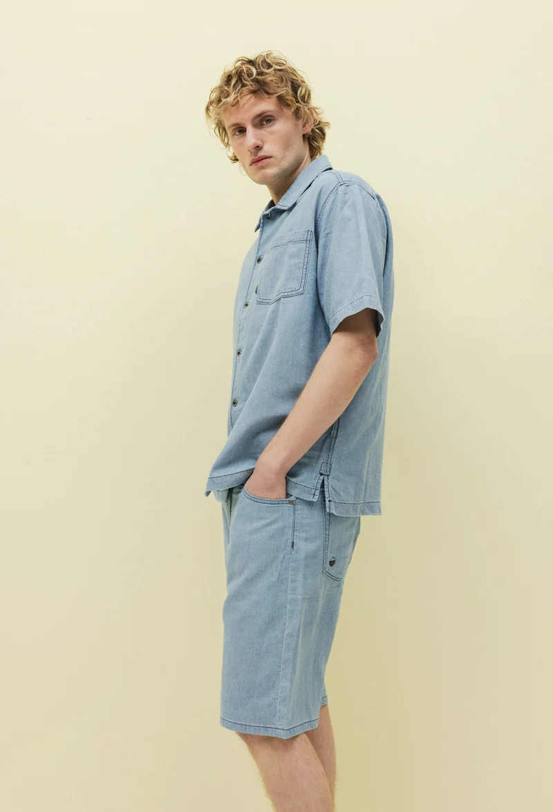 Seb Shirt - Stone Vintage