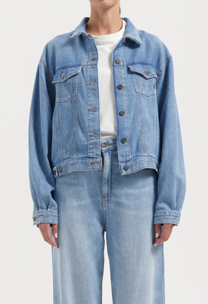 Fran Jacket - Stone Vintage