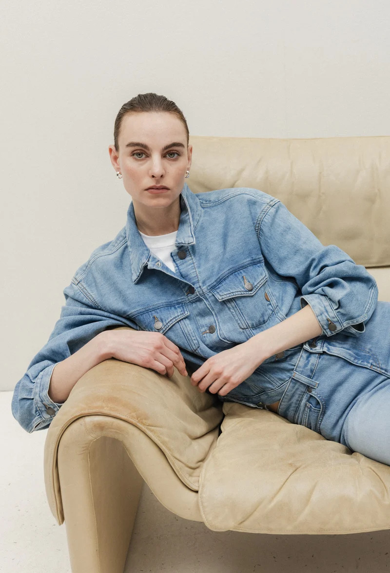 Fran Jacket - Stone Vintage