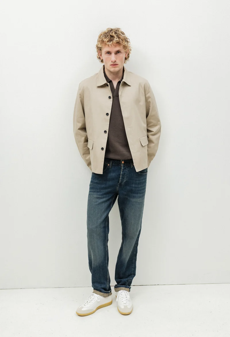 Hank Mid Tapered Selvedge - Earth Blue