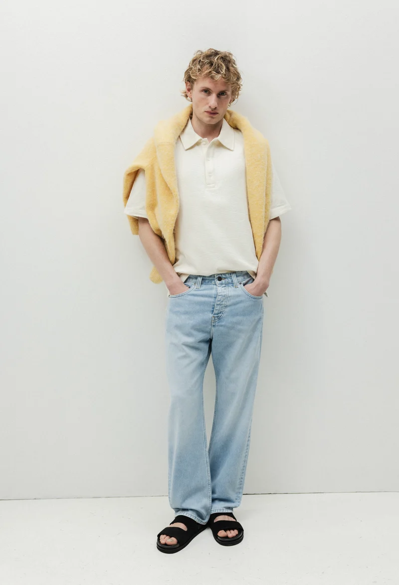 Alex Mid Loose Light Weight - Stone Vintage