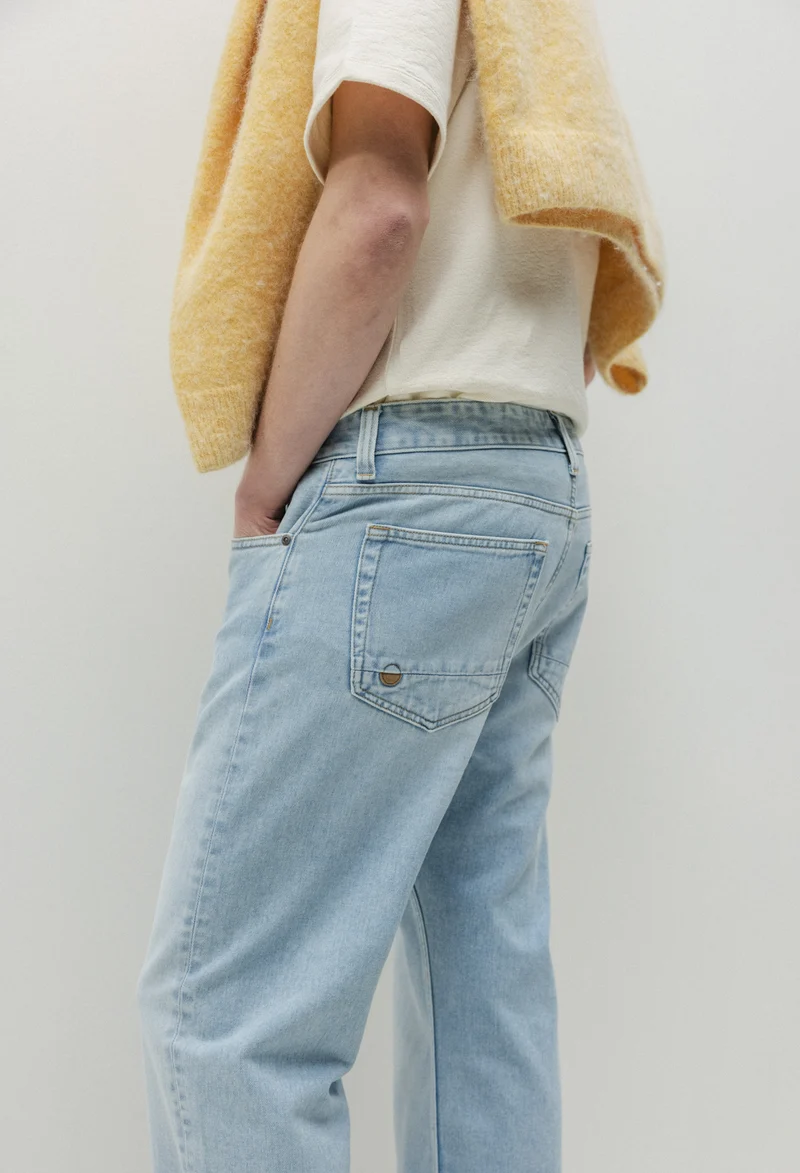 Alex Mid Loose Light Weight - Stone Vintage