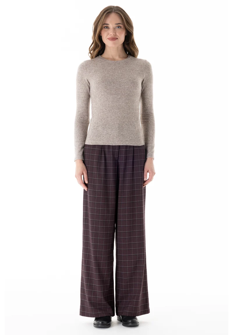 Slim-Fit-Longsleeve aus Bio-Baumwolle und recyceltem Polyester