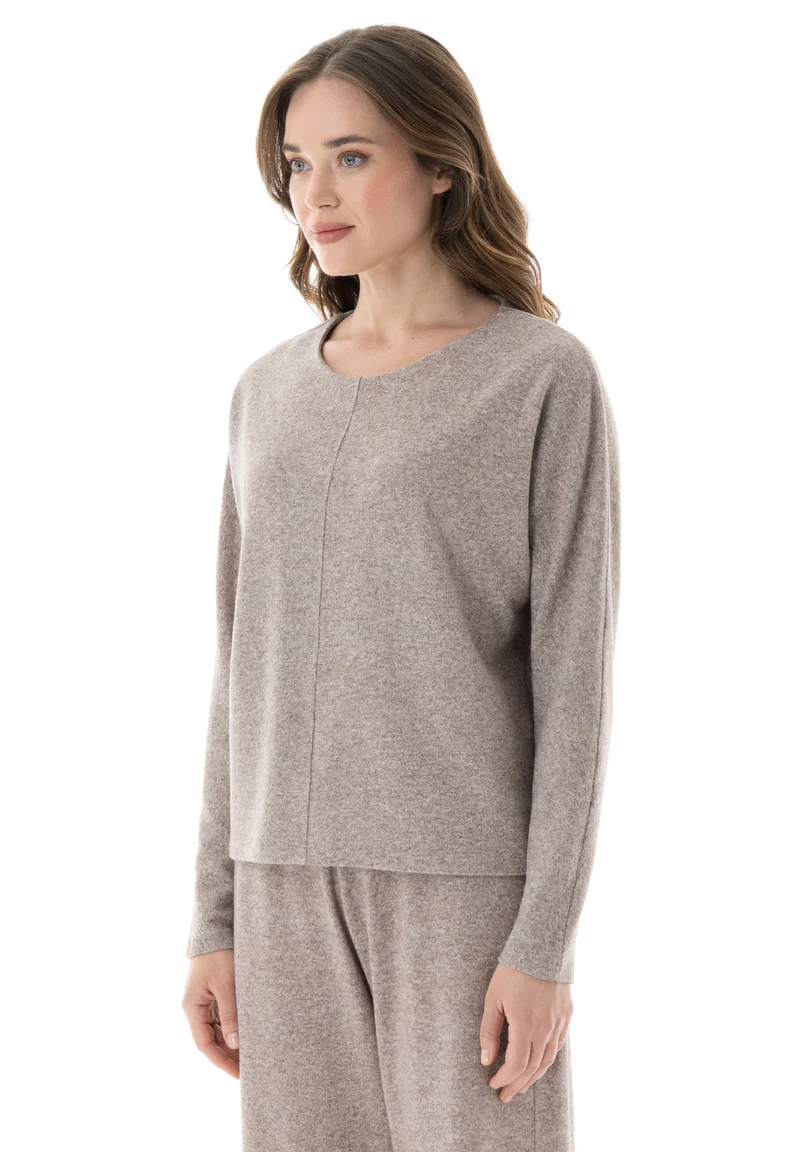 Longsleeve aus Bio-Baumwolle und recyceltem Polyester