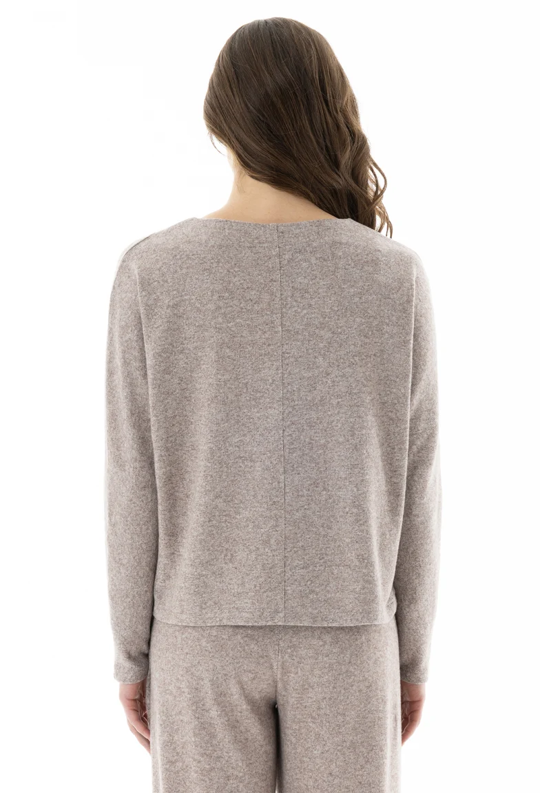 Longsleeve aus Bio-Baumwolle und recyceltem Polyester