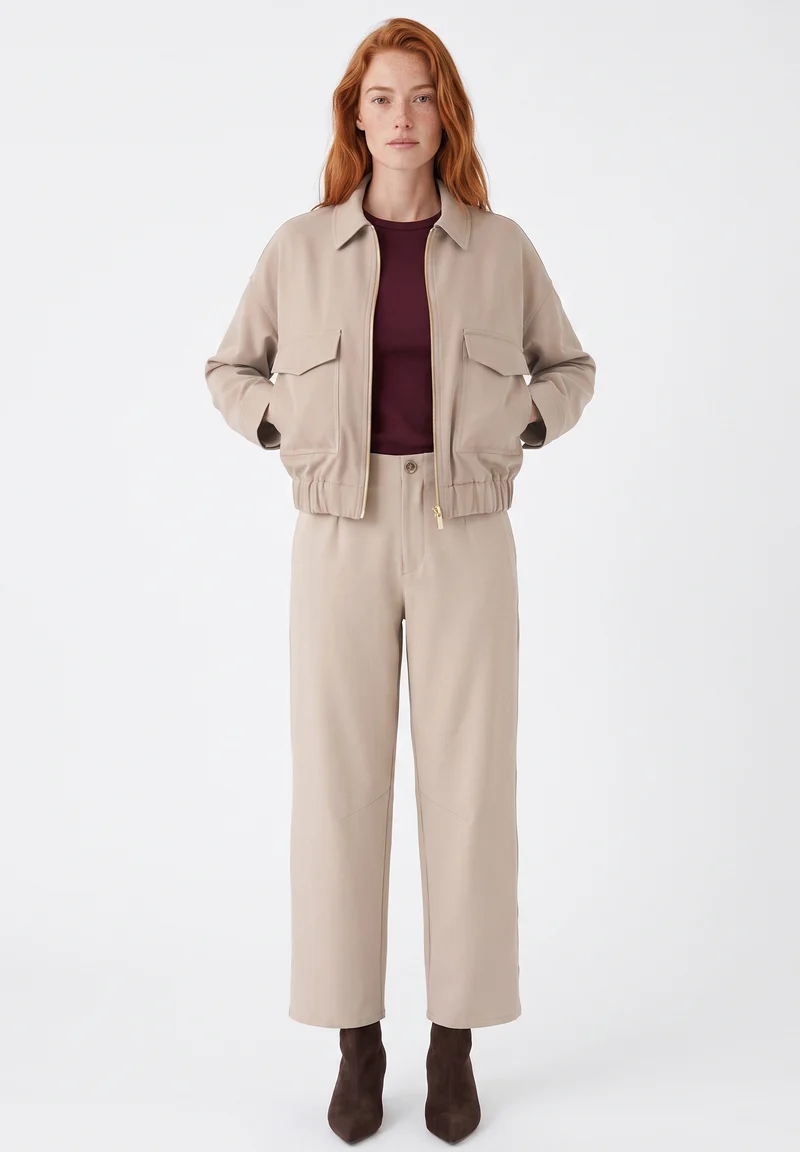 Jacke aus Bio-Baumwolle und ECOVERO™ Viskose