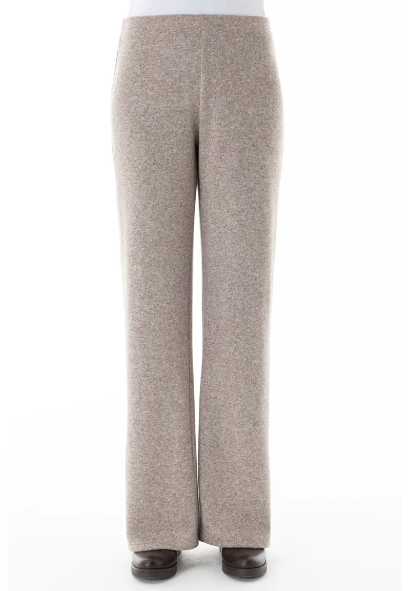 Wide-Leg-Hose aus Bio-Baumwolle und recyceltem Polyester