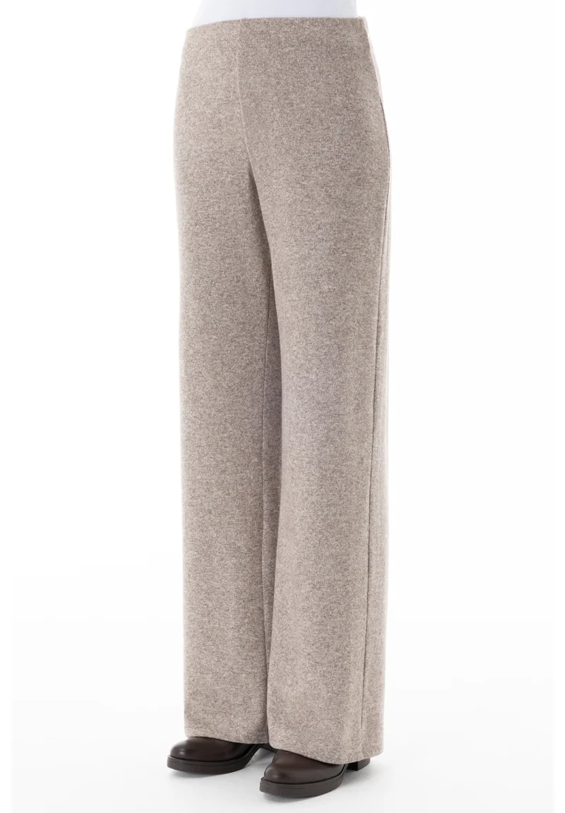 Wide-Leg-Hose aus Bio-Baumwolle und recyceltem Polyester