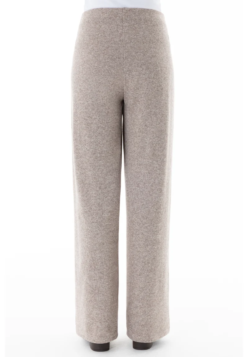 Wide-Leg-Hose aus Bio-Baumwolle und recyceltem Polyester