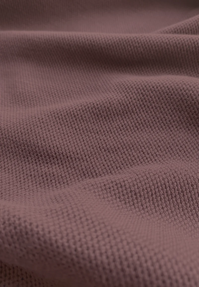 Longsleeve aus Bio-Baumwolle mit Viertelreißverschluss